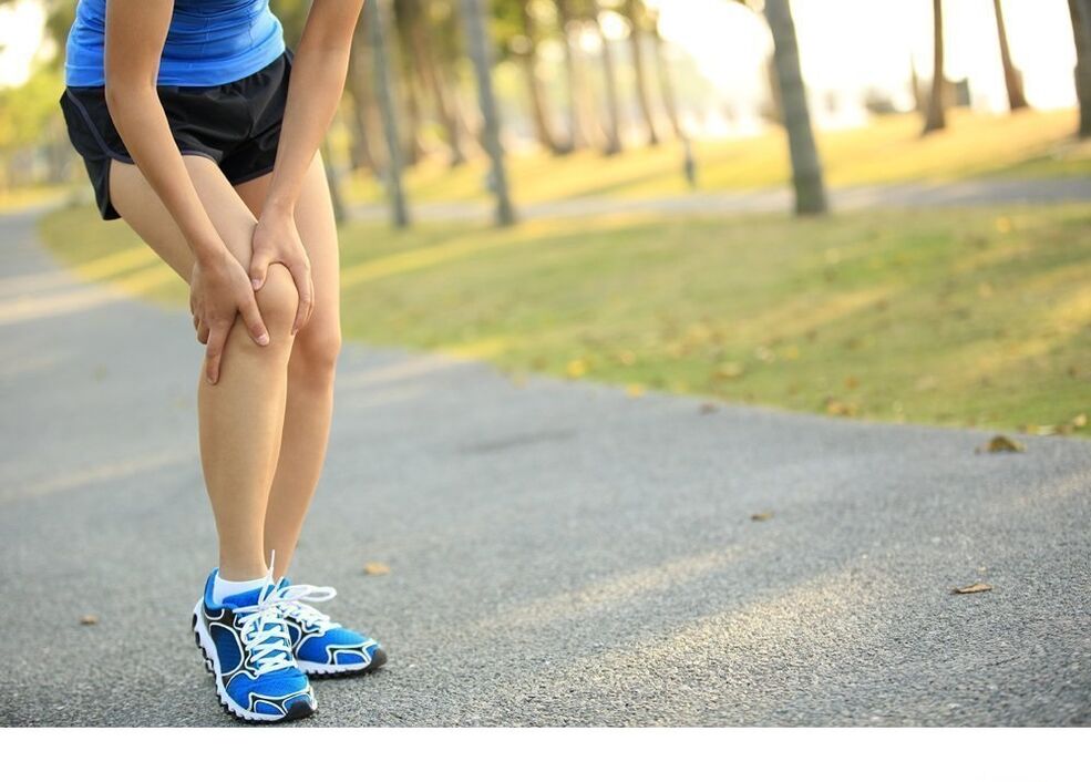 Dolor de rodilla con artrosis de las piernas